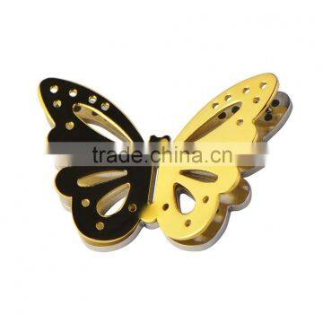 Elegant Ladies Butterfly Hollow Out Stainless Steel Pendant 316L