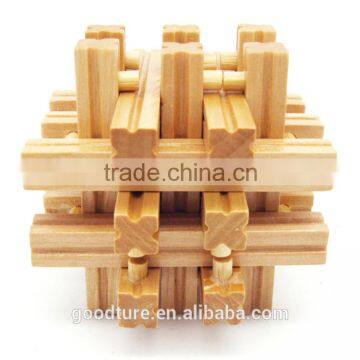 Wooden IQ Intelligent Puzzle Magic Puzzle Kongming Lock Brain Teaser Model Number GAD1073