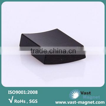 Epoxy coating bonded neodymium magnet arc