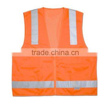 High Visibility 3M Scotchlite Reflective Multi Pockets Work Vest 3m Reflective Jacket Quality Choice photo-3