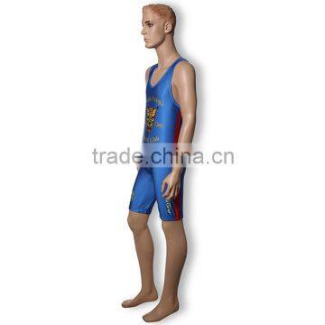Top Quality Cheap Custom Wrestling Singlets,heat Transfers Wrestling photo-5