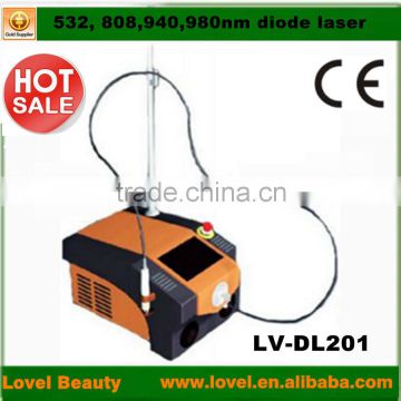 alibaba sign in optic fiber 532,808,940,980nm,spider veins laser treatment machine 940nm laser diode