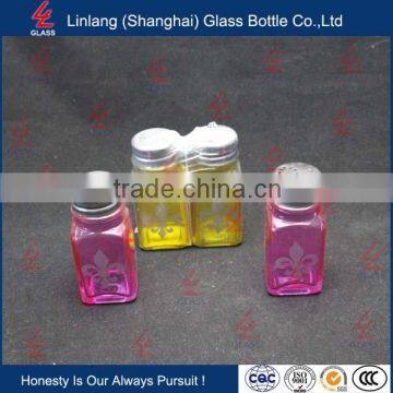 Sauce Use and Screw Cap Glass Spice Jar