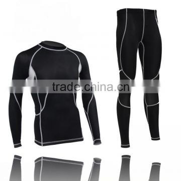 OEM custom stable and high quality long sleeve and pants baselayer set