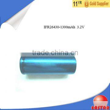 26430 3.2v 2000mah lifepo4 rechargeable battery