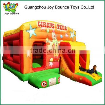 Circus inflatable bouncers slide for sale ,used cheap bouncers