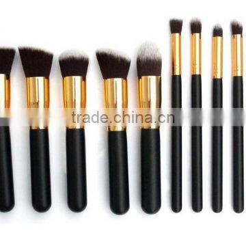 10pcs makeup brush set, cosmetic brush kit