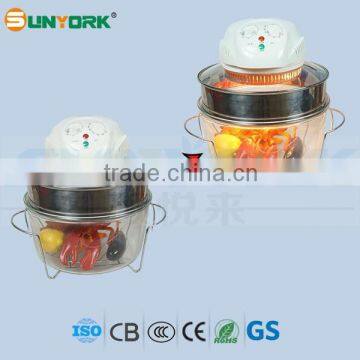 S696EW 12L Glass Bowl Halogen Oven photo-3