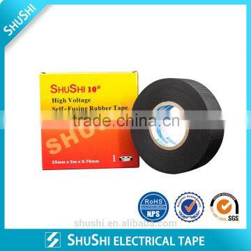 Supplier High voltage self fusing rubber tape below 1kV SHUSHI10#