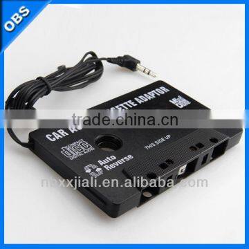 New Product Audio Car Cassette Tape Adapter 3.5mm MP3 CD MV DVD iphone