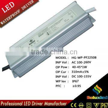 HG-WP-PF2250B LED driver lamps driver 40-45*1W