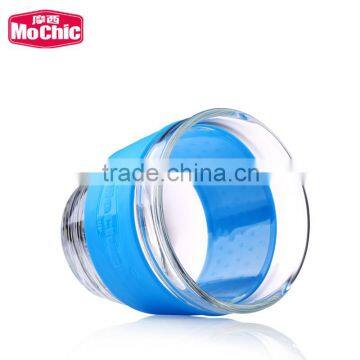 Mochic HOT 12OZ BPA Free Plastic Tritan Coffee Cup With Silicon Sleeve and Lid / Customized New Design Stackable Plastic Mug photo-3