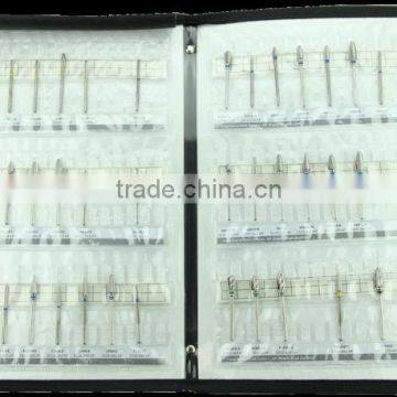 1407T High Quality Carbide Burr Sample Wallet Dental Carbide Bur HP Sample Set