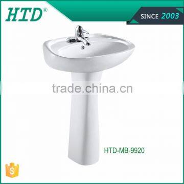 HTD-MB-9920 First Grade Sanitary Ware Pedestal Basin