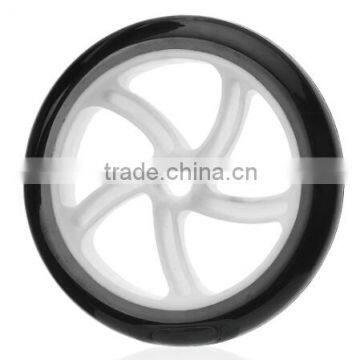 7 inches PU rubber roller skate wheel