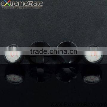 Button kits for PS4 4 in 1 controller Dpad buttons thumbstick grip covers