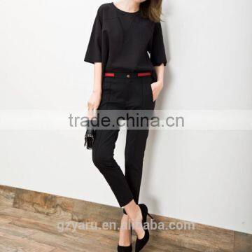 Lady and Woman Vogue Casual Business Thin Pants and Trousers photo-4