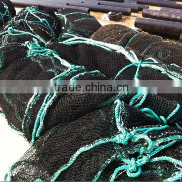 PE knotted fish farming cage net