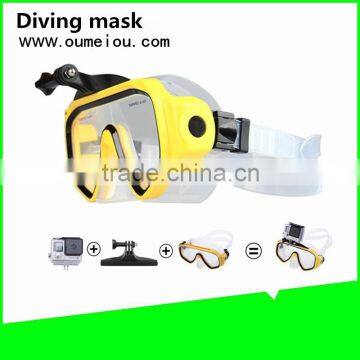 new arrival go pro accessories,diving mask snorkeling equipment professional supplier