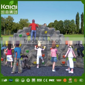 outdoor climbing plastic kids rock climbing wall for sale