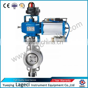 Pneumatic Double Acting Cutting Butterfly Valve