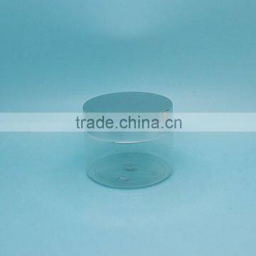 150ml Clear Cylinder Plastic PET Jars, 5 oz Plastic Cosmetic Jars photo-3