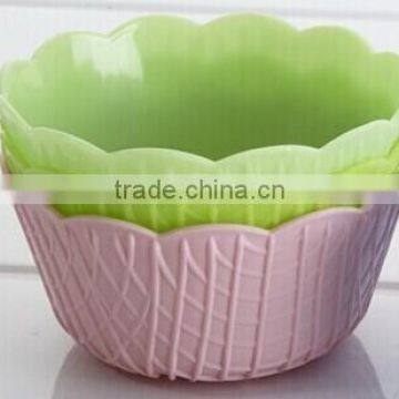 Plastic Cake Bowl with gift box packing