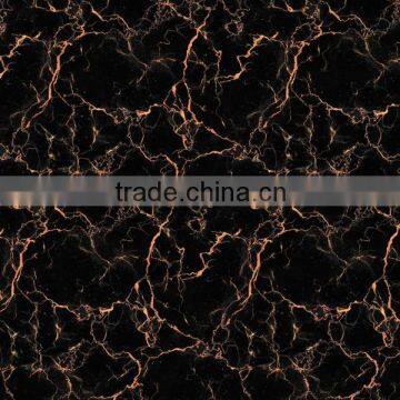 Factory Price Polished Tiles Matterhorn Black And Gold Marble photo-2