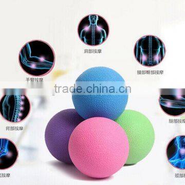 Colorful soft rubber mobility massage Lacrosse Ball