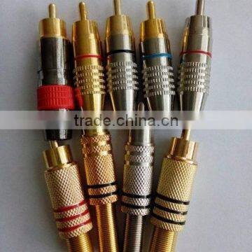 HIGH QUALITY STEREO PLUG , AUDIO & VIDEO CONNECTOR photo-3