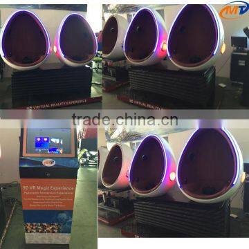 Original Factory price with new Desgin of electric 3 seats 9d vr egg cinema 9d virtual reality for sale