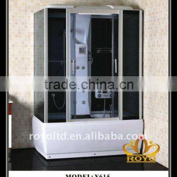 steam shower room with massage bathtub Y615