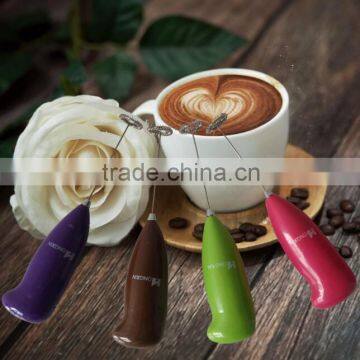 Hot-sale Kitchen Use Electric Handle Coffee Milk Egg Beater Whisk Frother Tool