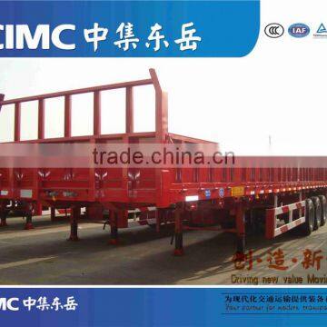 CIMC 3 axles heavy duty transportation Cargo side wall semi trailer