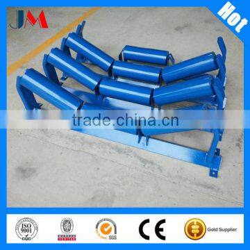 Belt conveyor roller frame 35 degree trough angle