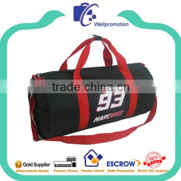 Round Polyester Gym Duffle Bag