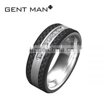 fashion coolman jewelry carbon fiber bonds diamond drill bit engagement ring