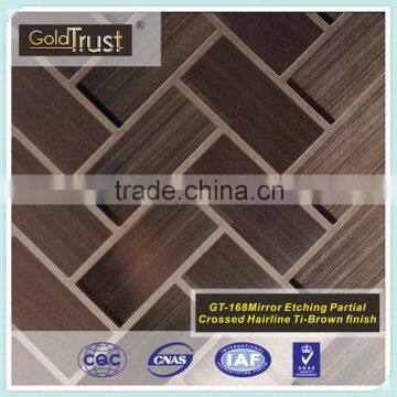 201 304 building material free samples art etching stainless steel sheet