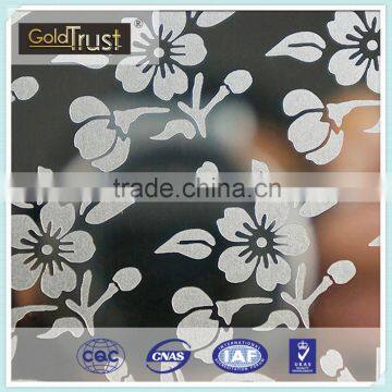 AISI304/316/430 Super Mirror Etching Stainless Steel Sheet for Elevator and Kitchen wall panels