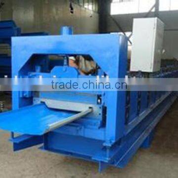 Fully Automatic metal colored 470 JCH steel tile panel roll forming machine soild shaft colored machine