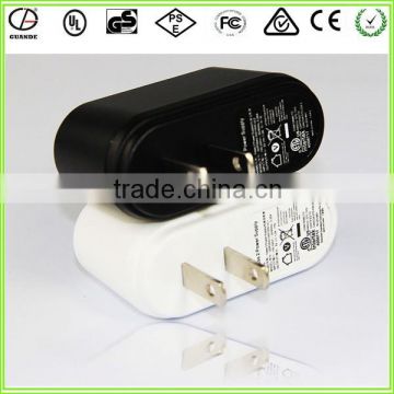 UL CE US Plug 5V 1A 1000mA USB Charger for Iphone