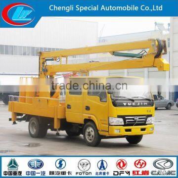 10m 12m 16m high altitude operation truck IVECO aerial working IVECO 4X2 IVECO telescopic aerial platform work truck