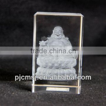 3d Crystal Buddha Model as Souvenir of gifts