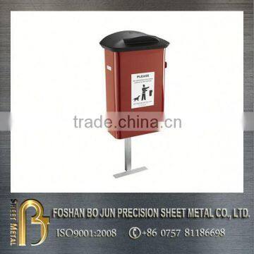 china manufacturer hot selling floor tied baking coating trash can/trash bin/garbage can products