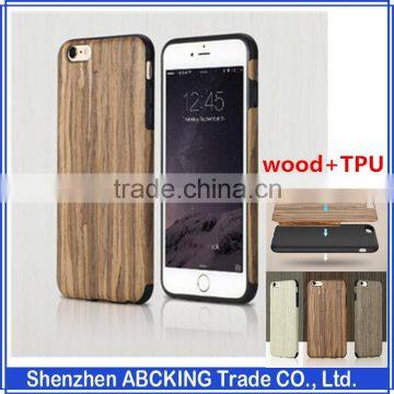 Original Wood element phone case for iPhone 6/6s Wood TPU cover for iPhone 6s Plus