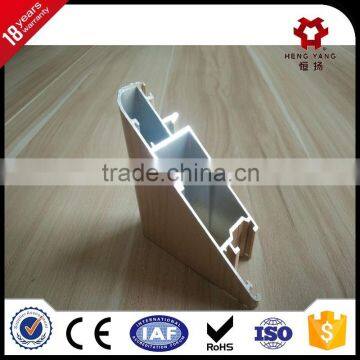 China Top Sound Insulation 6063 T5 materials aluminum extrusion profile To Make Window And Door