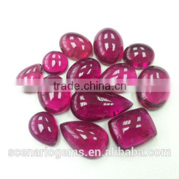 #NZZZ Natural Multi-Shape Loose Gemstone Rubellite Cabochons