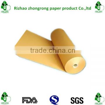 100% virgin wood pulp food grade kraft paper with pe coating