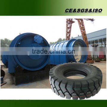 Highest Oil Output Waste Tyre Pyrolysis Plant With Improved Technology