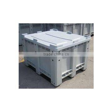 Logistic Solid plastic Box Pallet bin